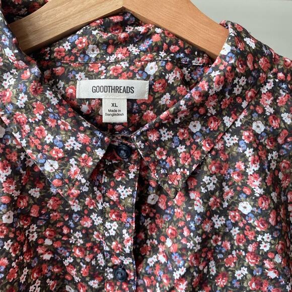 Goodthreads floral buttoned shirt - Picture 3 of 3